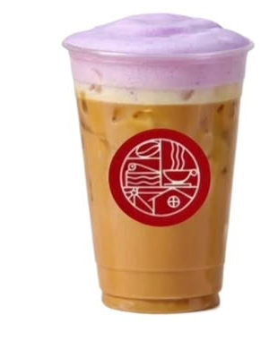 Honey Latte served in a Lika's Bakery cup